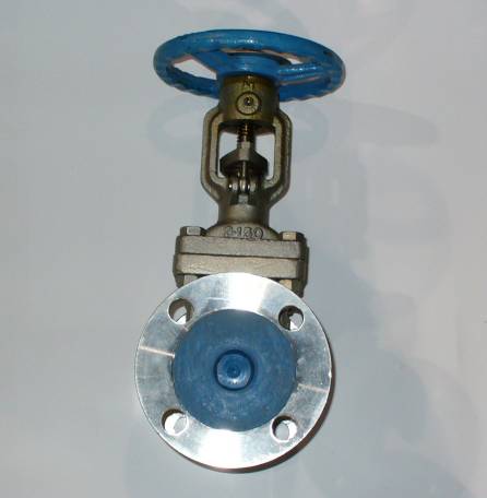 Click to see larger image - OIC 2 inch, 150 PSI, 316 Stainless Steel, Flanged Gate Valve