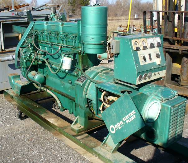 Click to see larger image - Cummins-Onan 75 KW Diesel Engine Generator